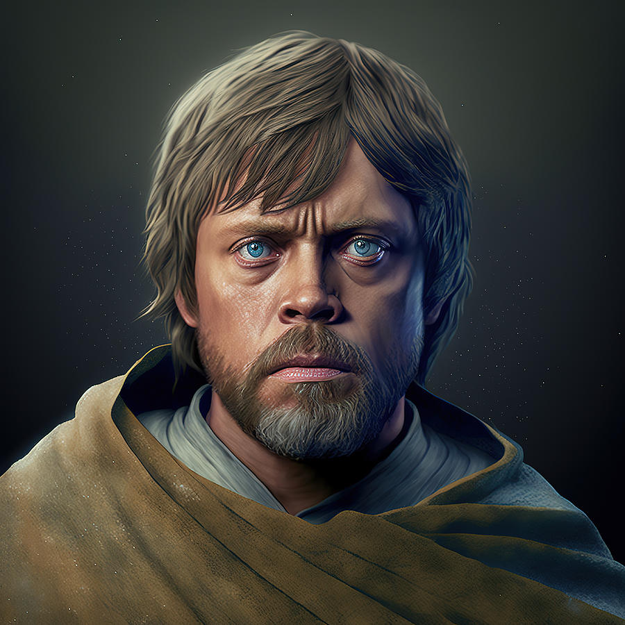 Luke Skywalker Digital Art by William Ernst - Fine Art America