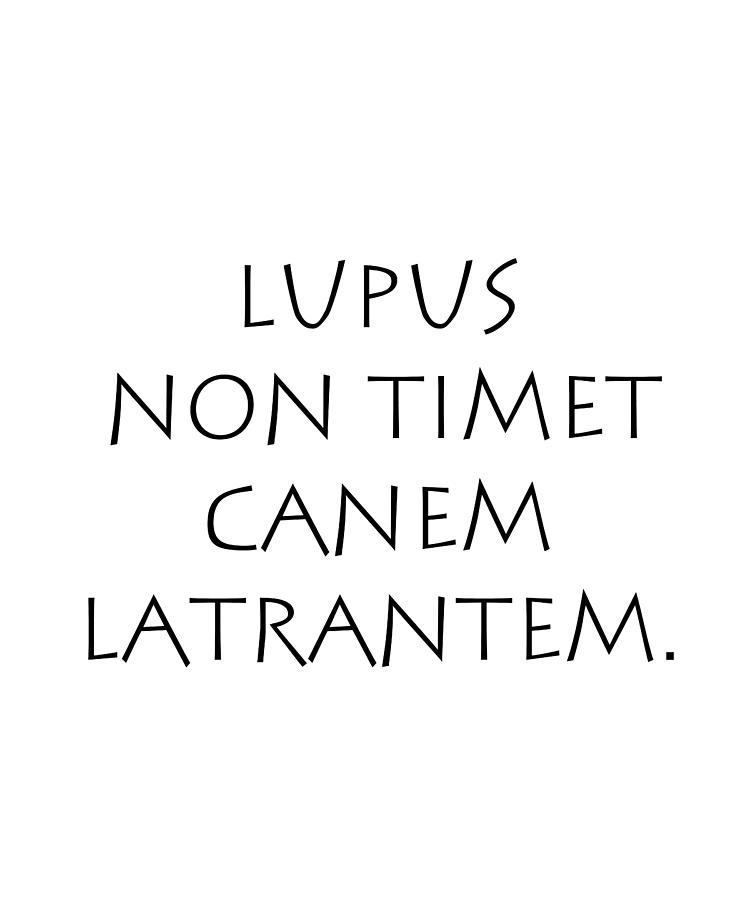 Lupus non timet canem latrantem #1 Digital Art by Vidddie Publyshd ...