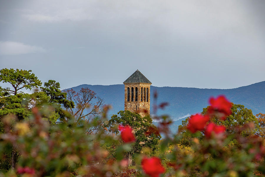Fall Photograph - Luray Singing Tower #1 by Jean Haynes