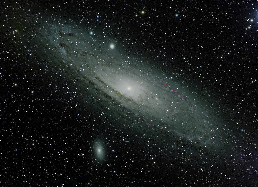 M31 -- The Andromeda Galaxy #2 Photograph by Alan Vance Ley