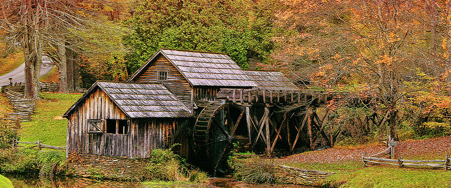 Mabry Mill  #1 Photograph by Ola Allen