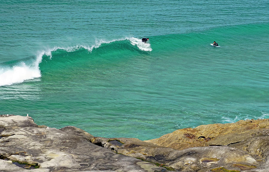 Tamarama Beach and Surfers Australia #1 Photograph by Waterdancer