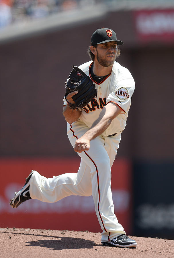 Madison Bumgarner #1 Photograph by Thearon W. Henderson