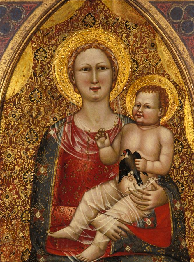 Madonna and Child Painting by Cenni di Francesco di Ser Cenni - Fine ...