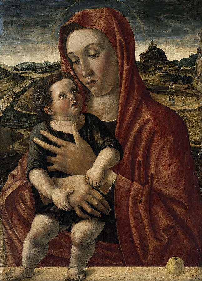 Giovanni Bellini Painting - Madonna with Child  #1 by Giovanni Bellini