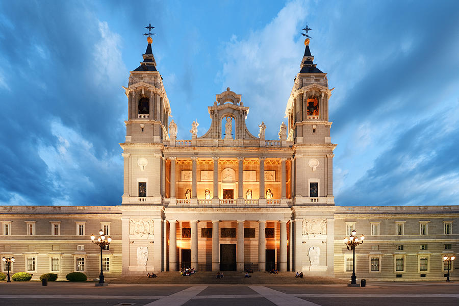 Madrid Cathedral of Saint Mary the Royal of La Almudena #1 Photograph by Songquan Deng