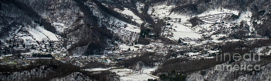 Maggie Valley Aerial Photo #1 Photograph by David Oppenheimer