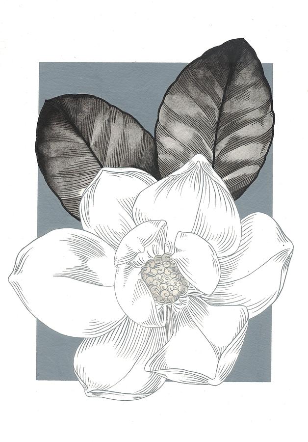 Magnolia #1 Painting by Miranda Brouwer