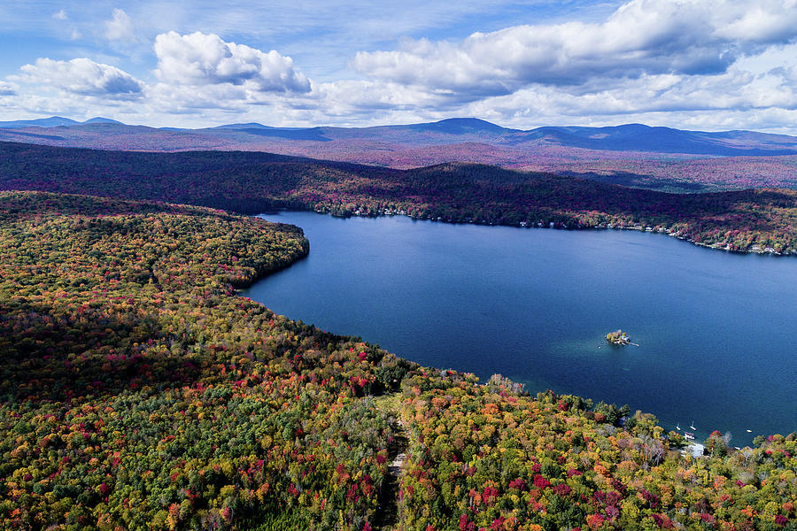 Maidstone Lake Vermont Photograph by John Rowe