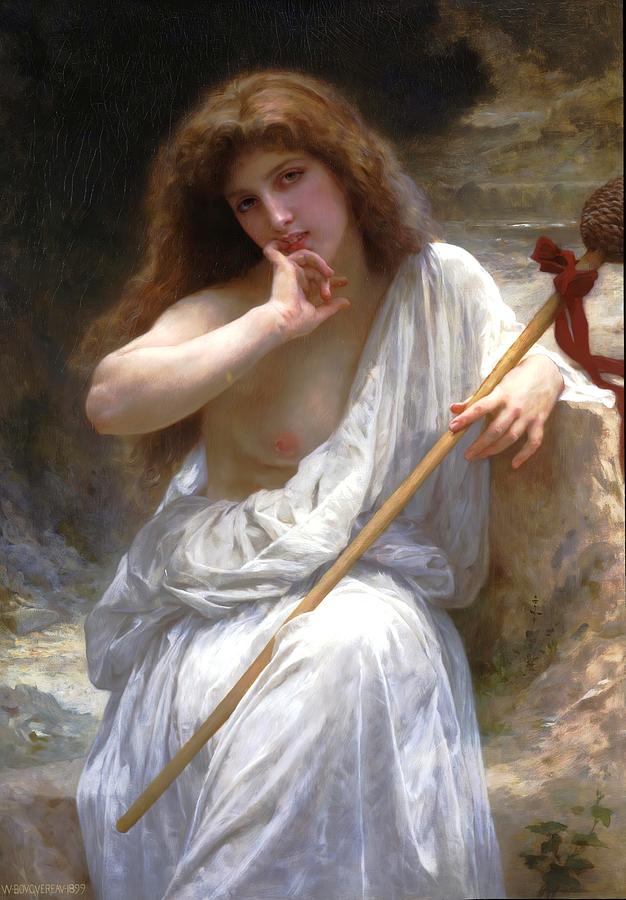 Mailice #1 Painting by William-Adolphe Bouguereau