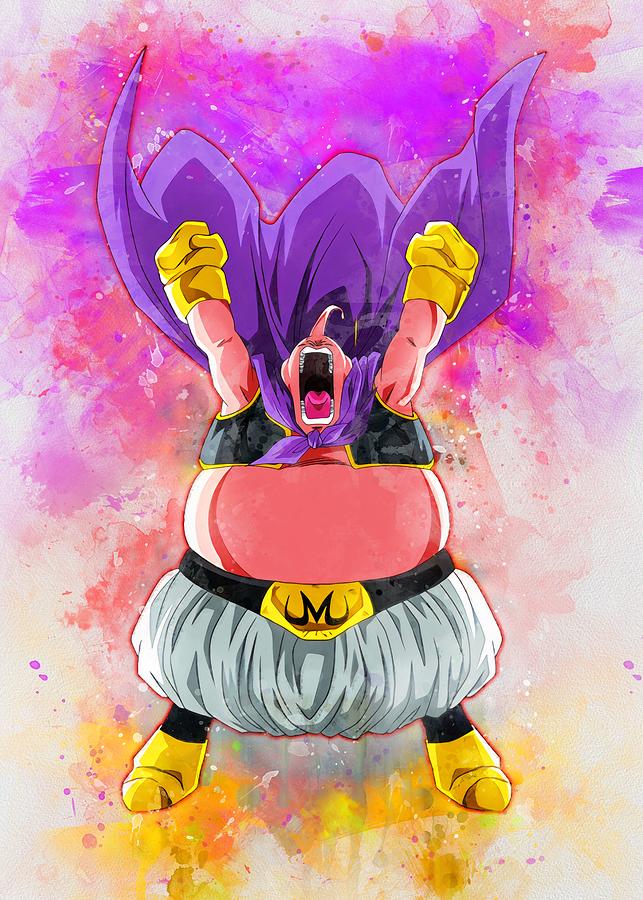 Majin Buu - AJ - Digital Art, People & Figures, Animation, Anime, & Comics,  Anime - ArtPal