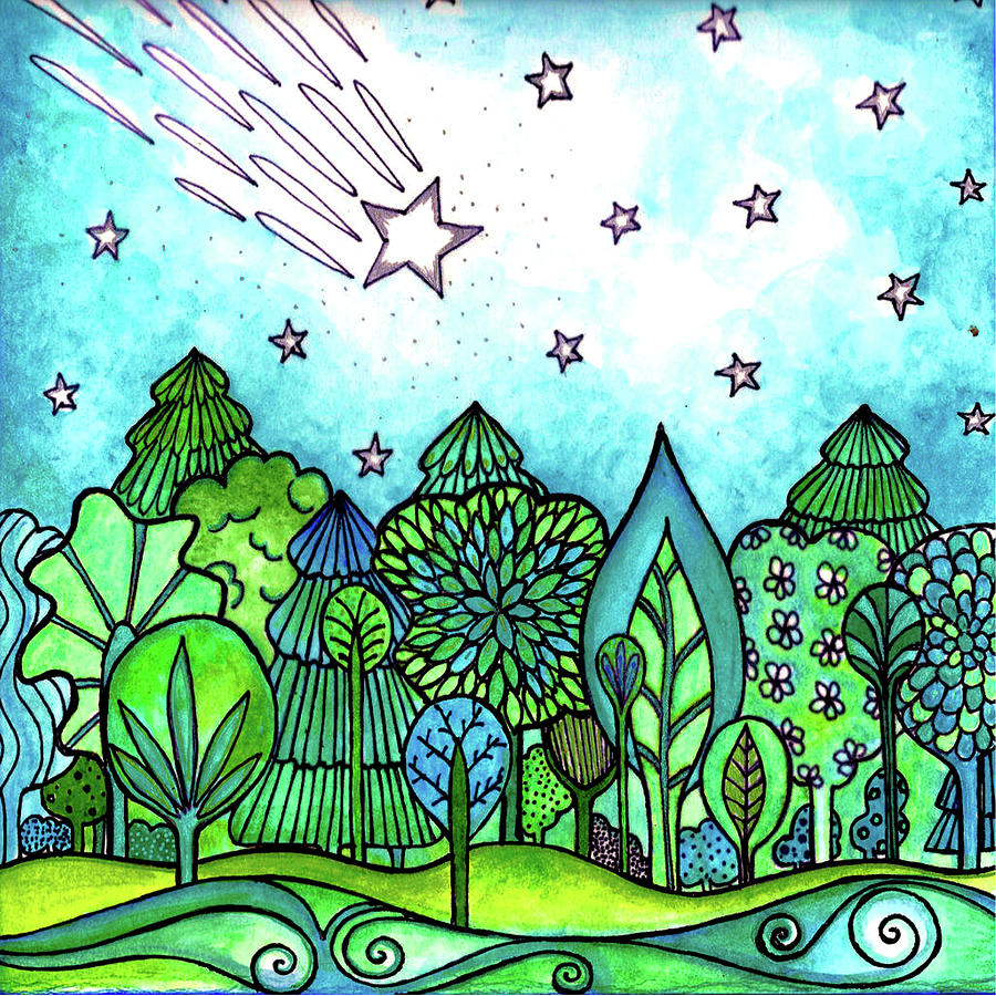 Make a Wish #1 Painting by Robin Mead