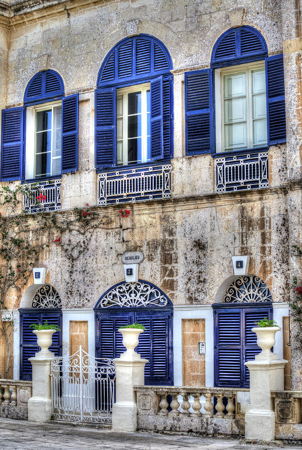 Maltese House Mdina Malta Photograph
