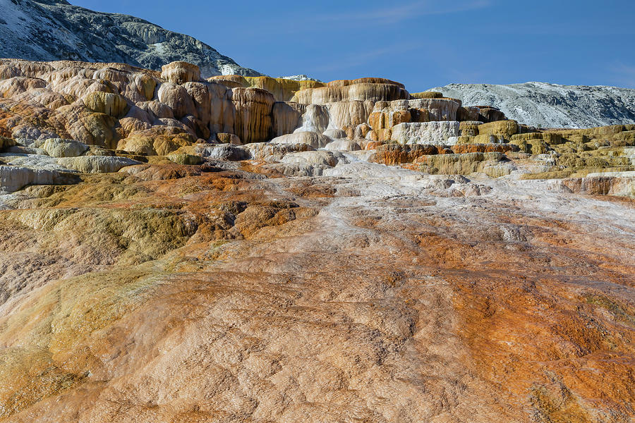 Mammoth Hot Springs #1 Photograph by James Marvin Phelps