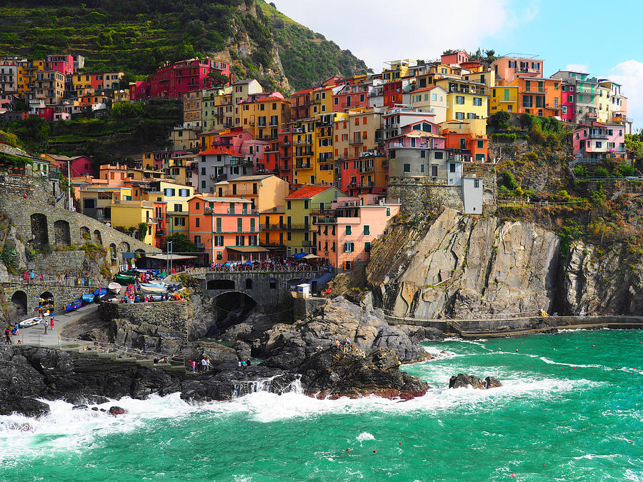 Manarola In La Spezia Liguria Italy Photograph By Colorful Points