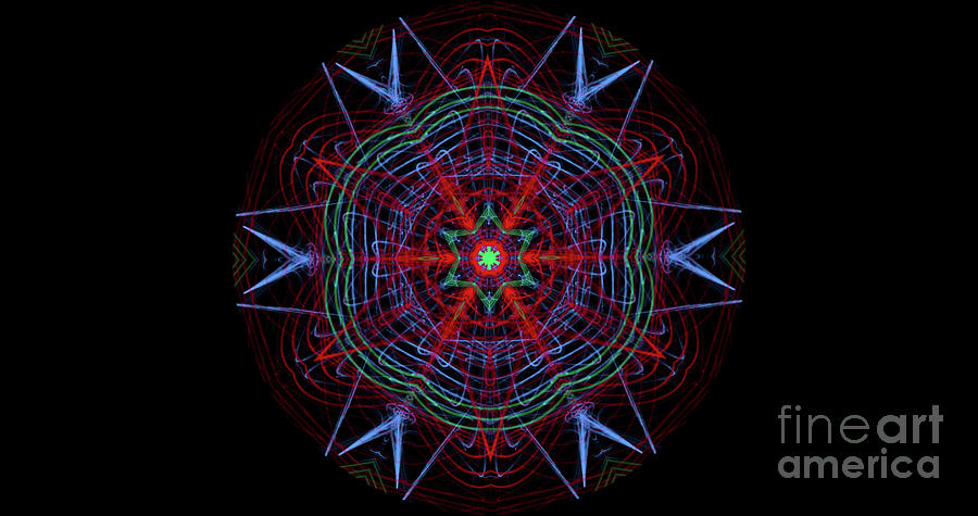 Mandala 2 Digital Art by Elaine Manley
