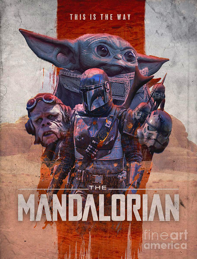 The Mandalorian #1 Coffee Mug by Martin Friend - Pixels