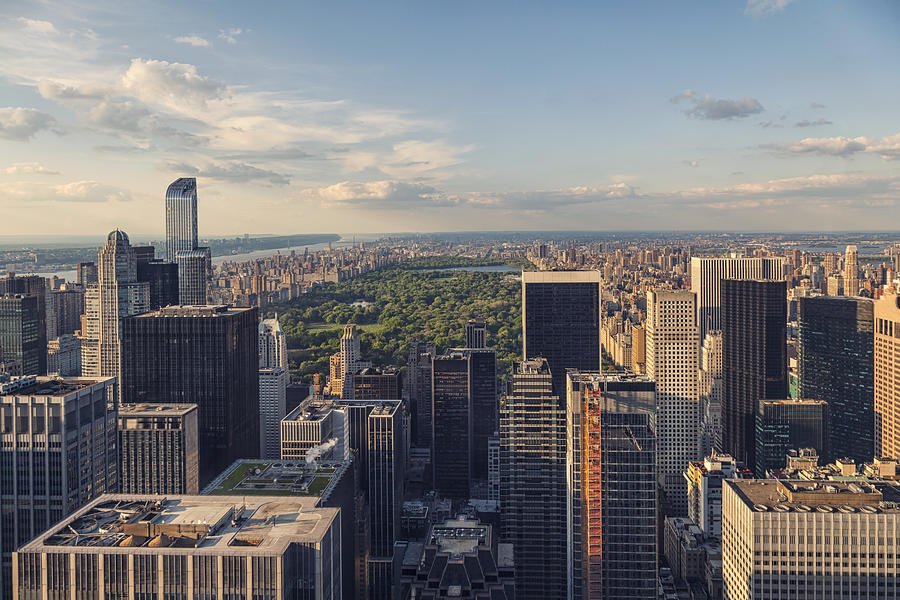 Manhattan aerial view, New York, USA #1 Photograph by Zsolt Hlinka