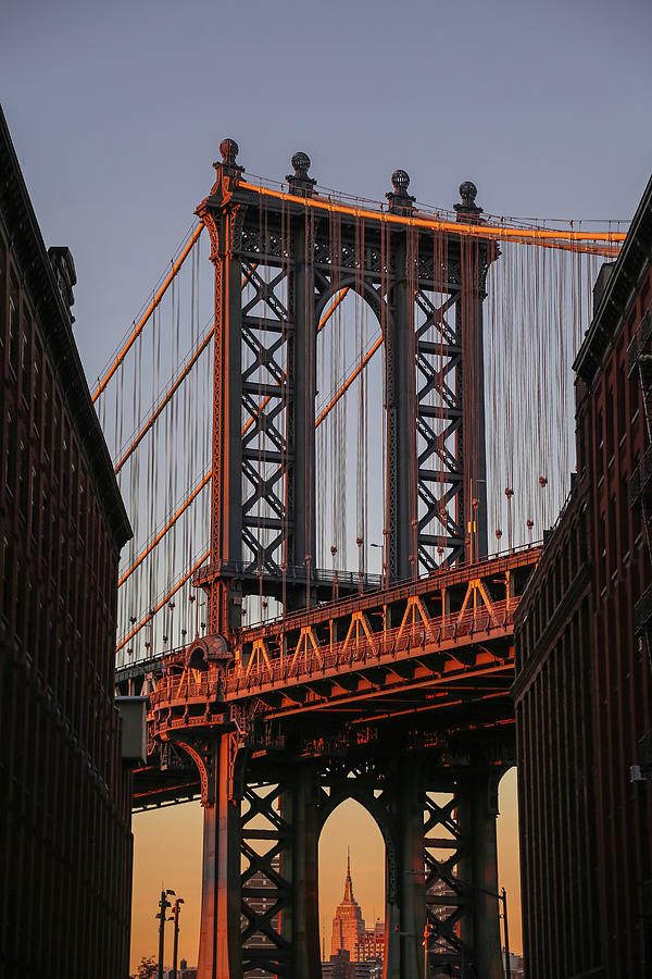 Manhattan Bridge #1 Photograph by Alberto Zanoni