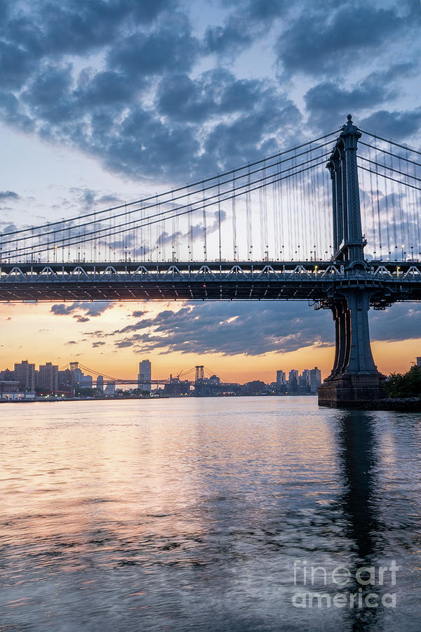 Manhattan Bridge #1 Photograph by Brian Kamprath