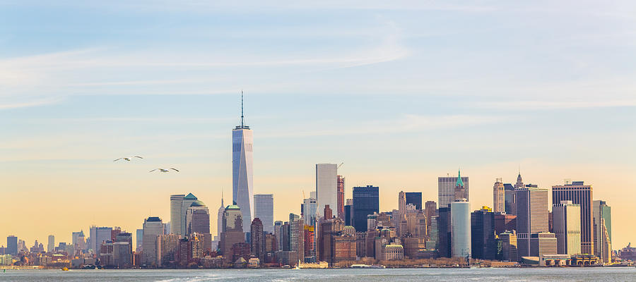 Manhattan skyline, New York City #1 Photograph by Deimagine