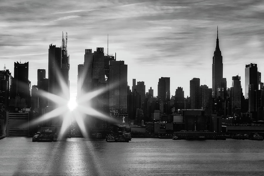 Manhattanhenge NYC  #1 Photograph by Susan Candelario