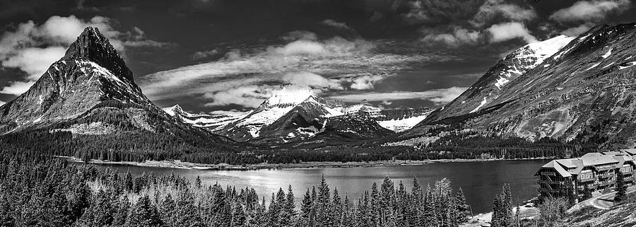Glacier National Park Photograph - Many Glacier Valley Panorama by NPS Tim Rains