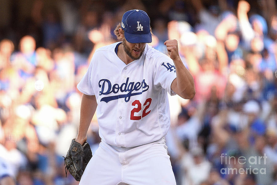 Manny Machado And Clayton Kershaw Photograph by Kevork Djansezian Manny Machado And Clayton Kershaw Photograph by Kevork Djansezian