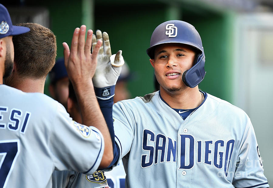 Manny Machado Photograph by Joe Sargent Manny Machado Photograph by Joe Sargent