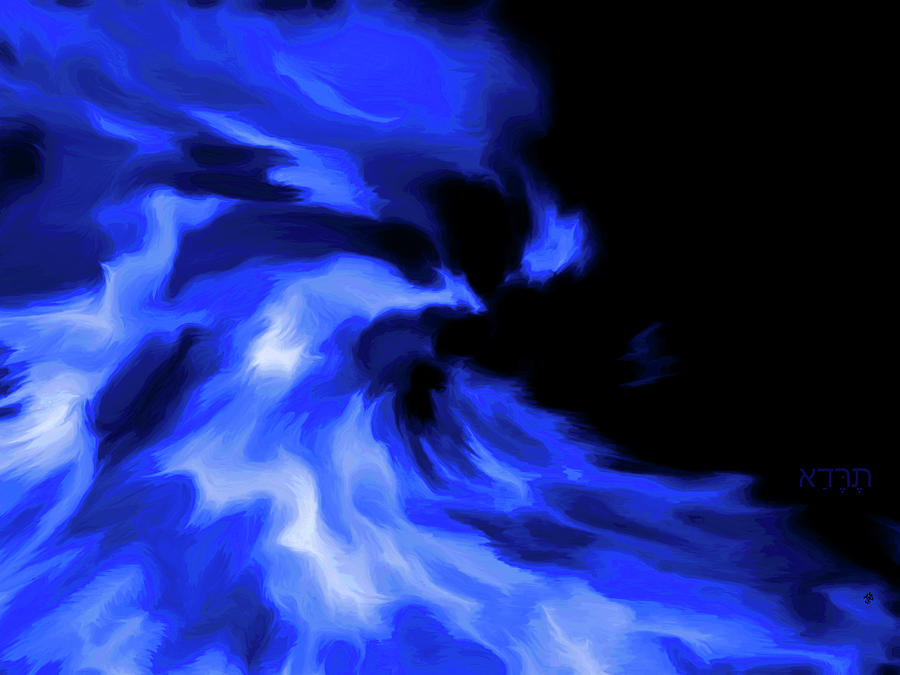 Mantle in Blue Digital Art by Ginger Repke