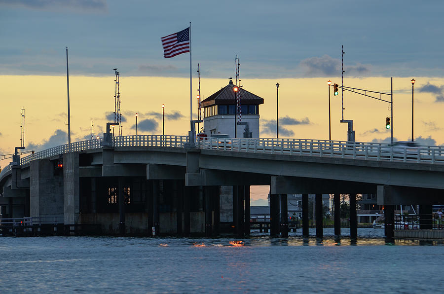 Mantoloking Bridge Photograph by Bob Cuthbert
