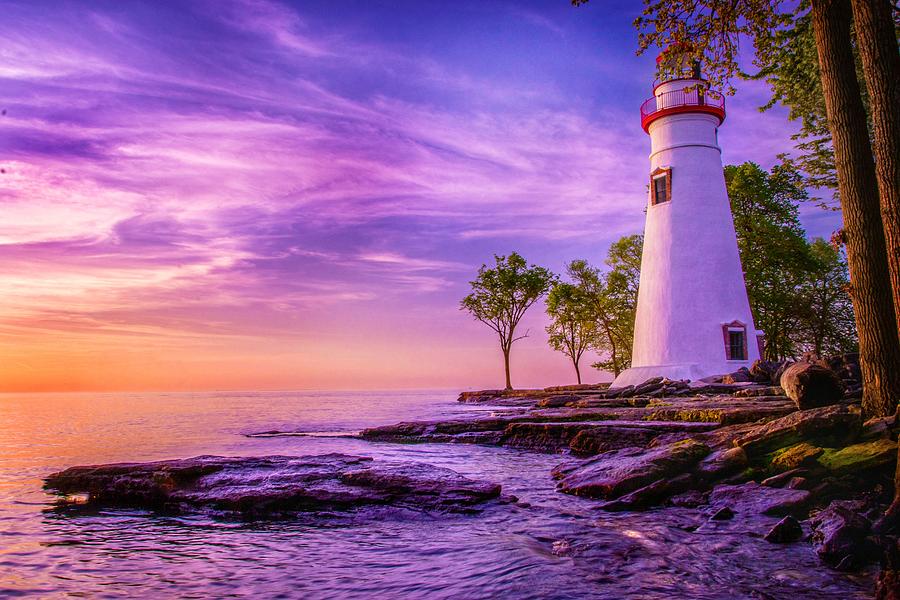 Marblehead Lighthouse Sunrise Photograph By Joshua Workman - Fine Art ...