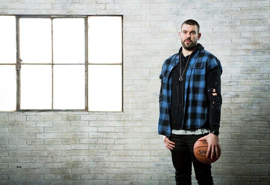 Marc Gasol Photograph by Nathaniel S. Butler