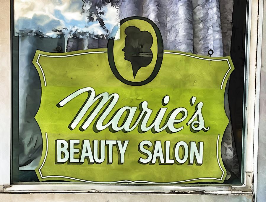 Marie's Beauty Salon Digital Art By Kevin Dukes