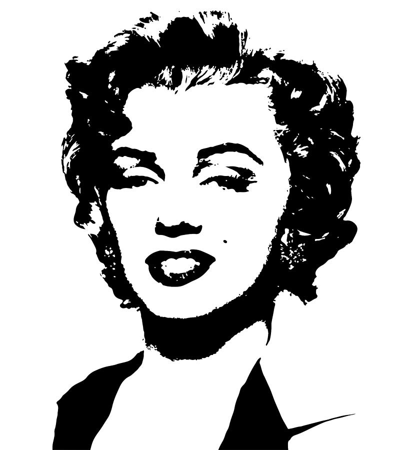 Marilyn Monroe 4 #1 Digital Art by Roy Pedersen
