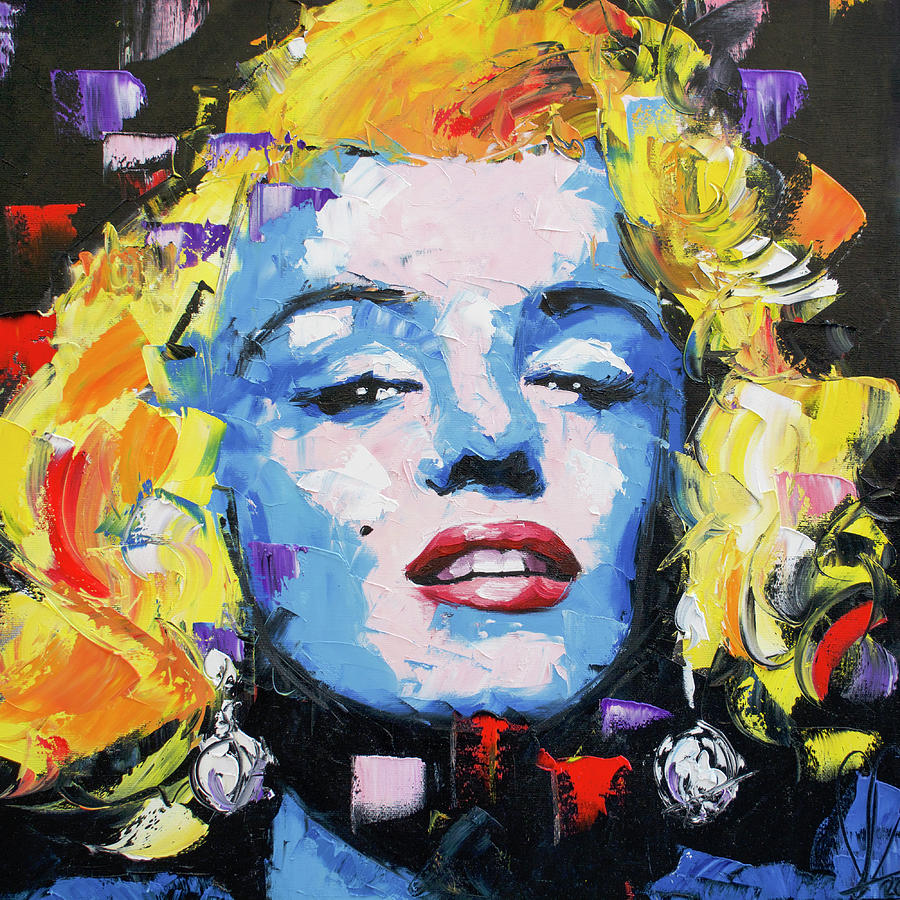 Marilyn Monroe #1 Painting by Richard Day