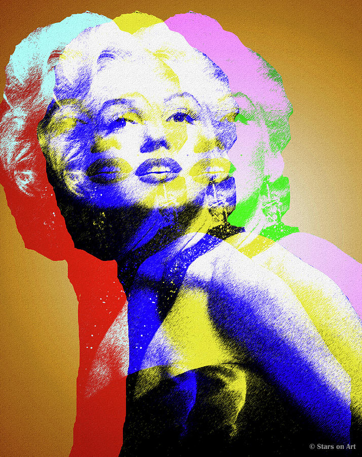 Marilyn Monroe Digital Art - Marilyn Monroe #7 by Movie World Posters