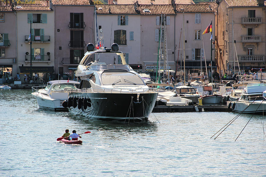 Marina of Saint Tropez Photograph by William Koevoets - Pixels