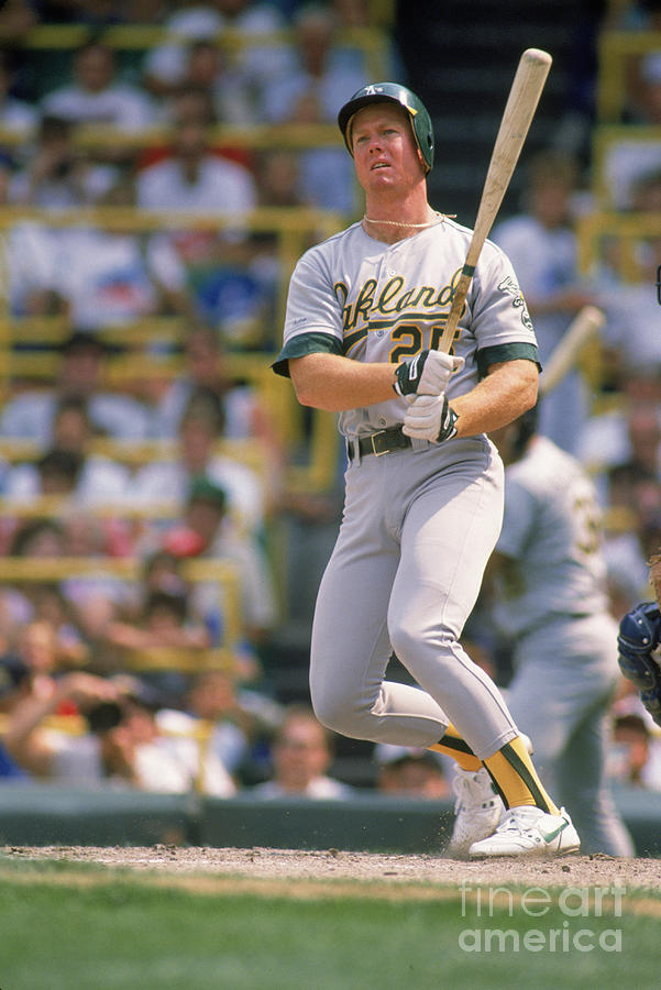 Mark Mcgwire Photograph by Ron Vesely