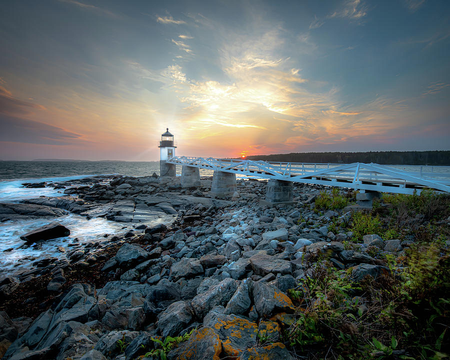 Marshall Point Lighthouse #1 Photograph by Stan Dzugan - Pixels