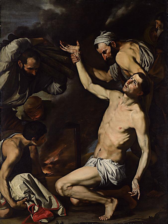 Jusepe De Ribera Painting - Martyrdom of St Lawrence  #1 by Jusepe de Ribera