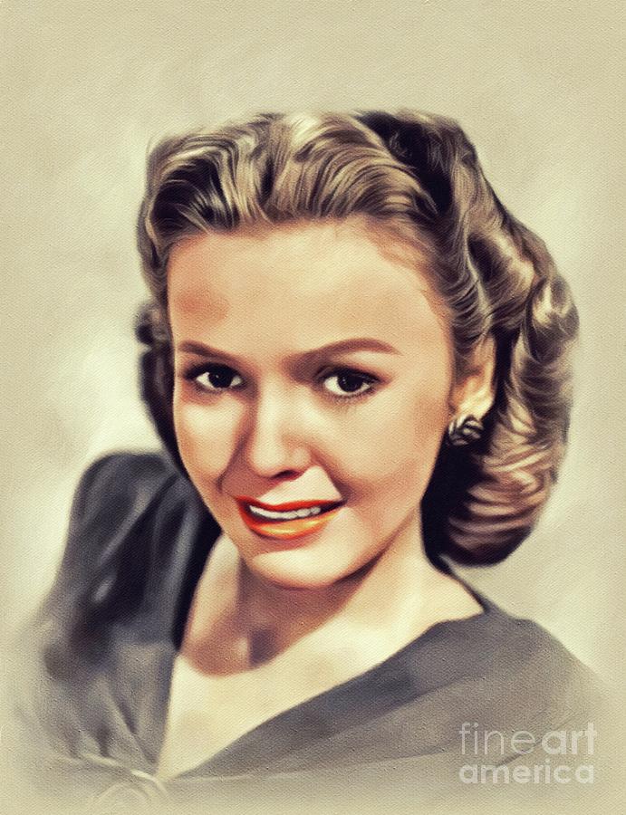 Mary Anderson, Vintage Actress #1 Painting by Esoterica Art Agency