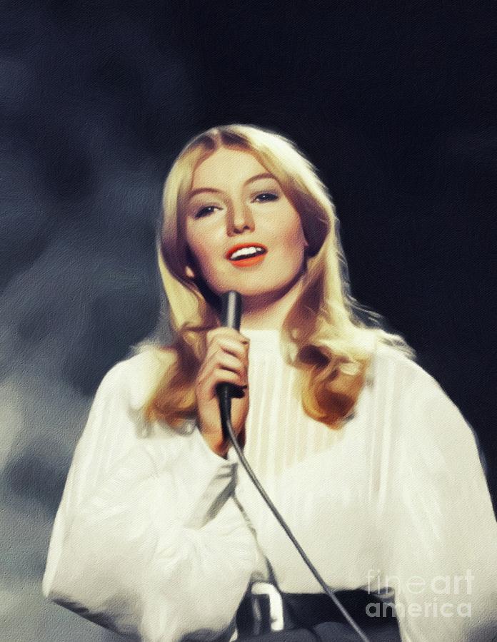 Mary Hopkin, Music Legend #1 Painting by Esoterica Art Agency