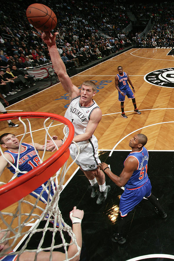 Mason Plumlee Photograph by Nathaniel S. Butler Mason Plumlee Photograph by Nathaniel S. Butler