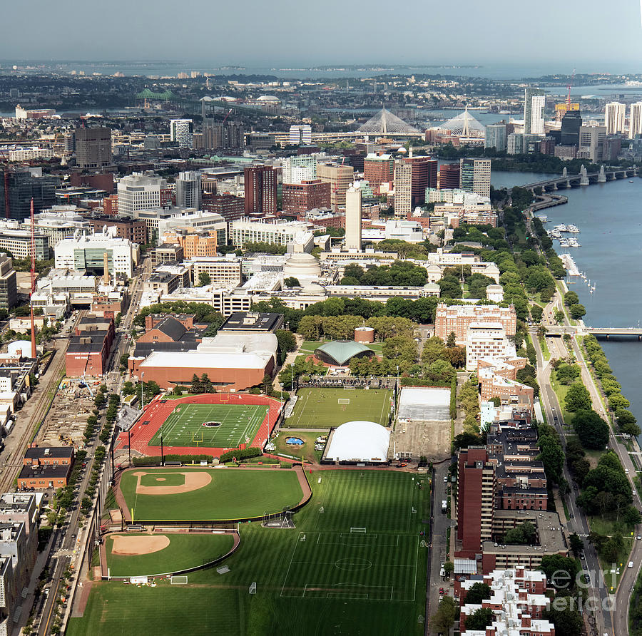 Massachusetts Institute of Technology Campus Aerial #2 Photograph by David Oppenheimer