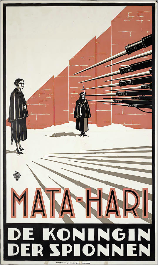 Vintage Mixed Media - Mata Hari, 1931 by Movie World Posters