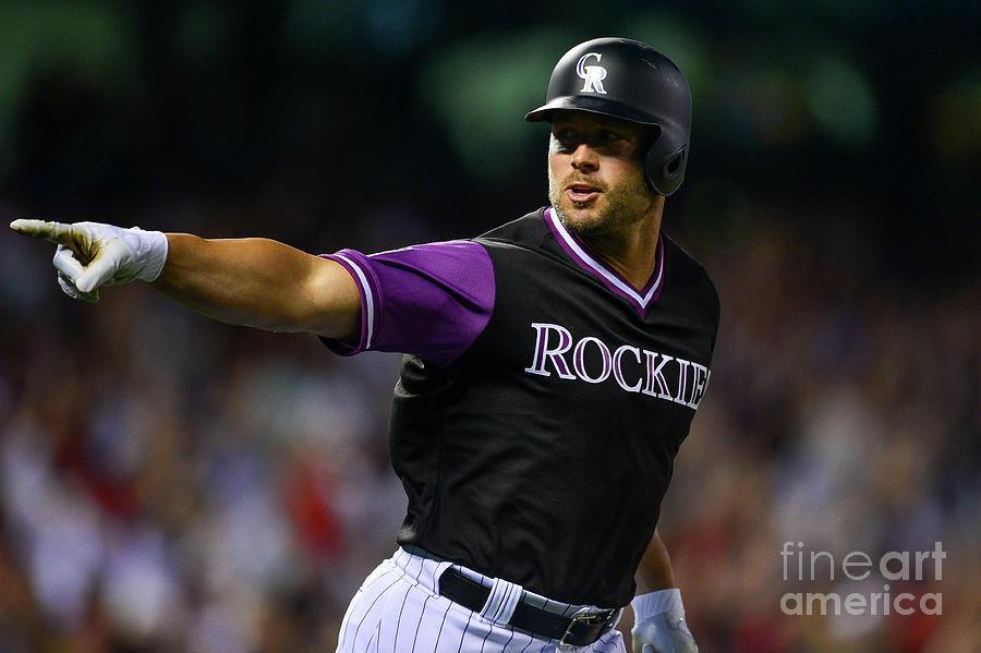 Matt Holliday Photograph by Dustin Bradford Matt Holliday Photograph by Dustin Bradford