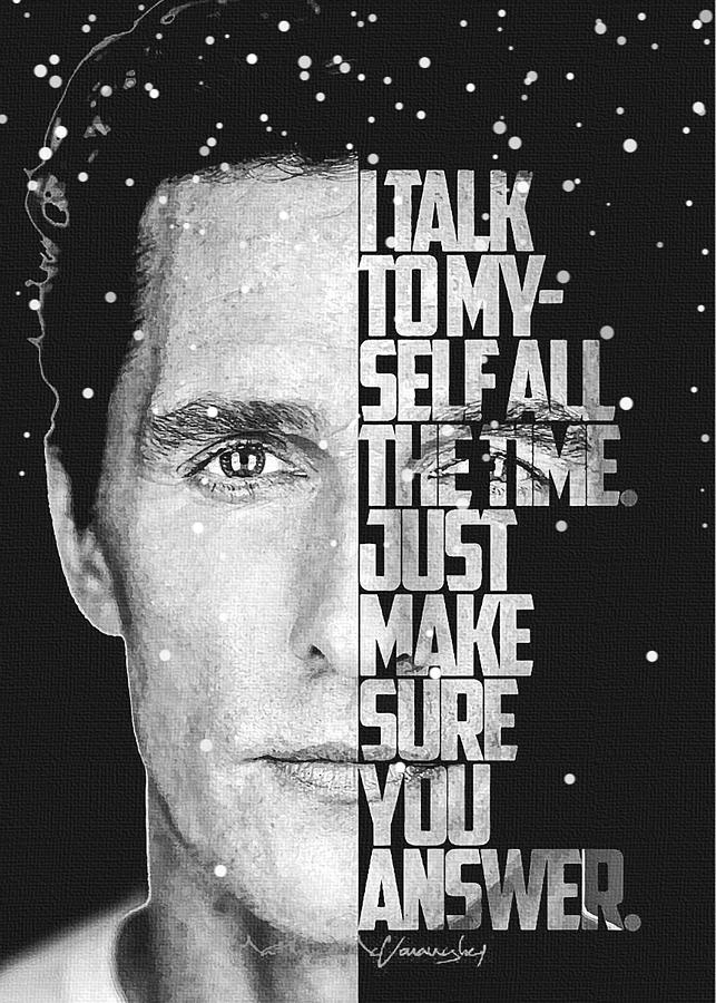 Matthew McConaughey 2 Digital Art by Joseph On