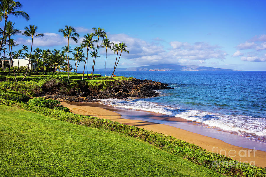 Beach Photograph - Maui Hawaii Ulua Beach Wailea Makena Photo #1 by Paul Velgos
