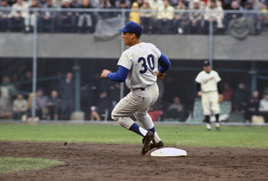 Maury Wills Photograph by Focus On Sport